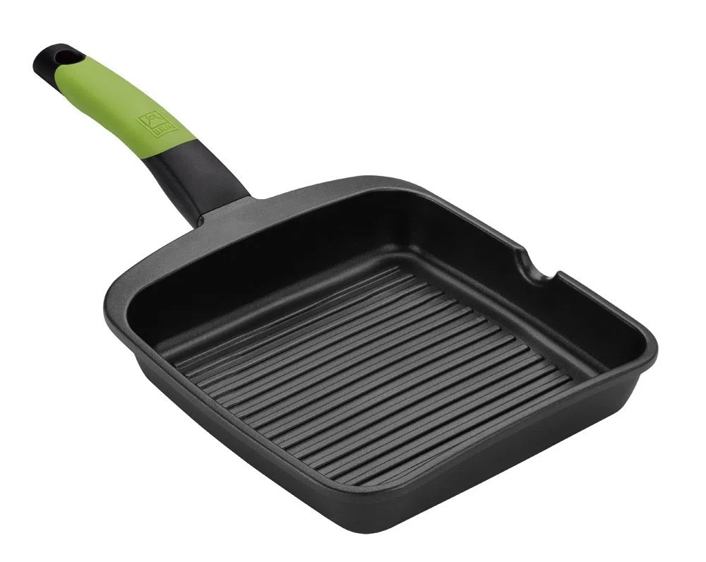 BRA Prior | Bistecchiera Asador Alluminio fuso Prior 28 Cm Induzione