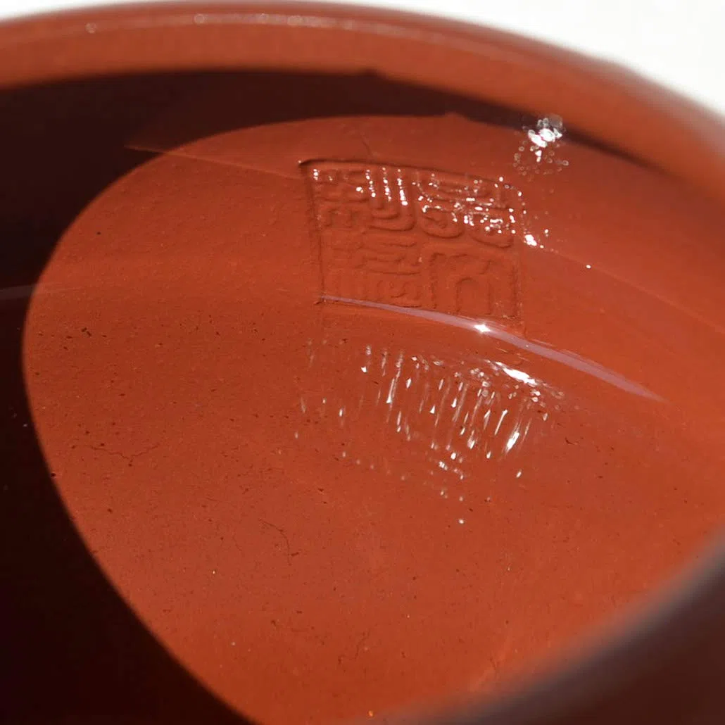 Teiera cinese Yixing originale DaHongPao Clay Red Xishi Pot filtro a sfera (240 ml)
