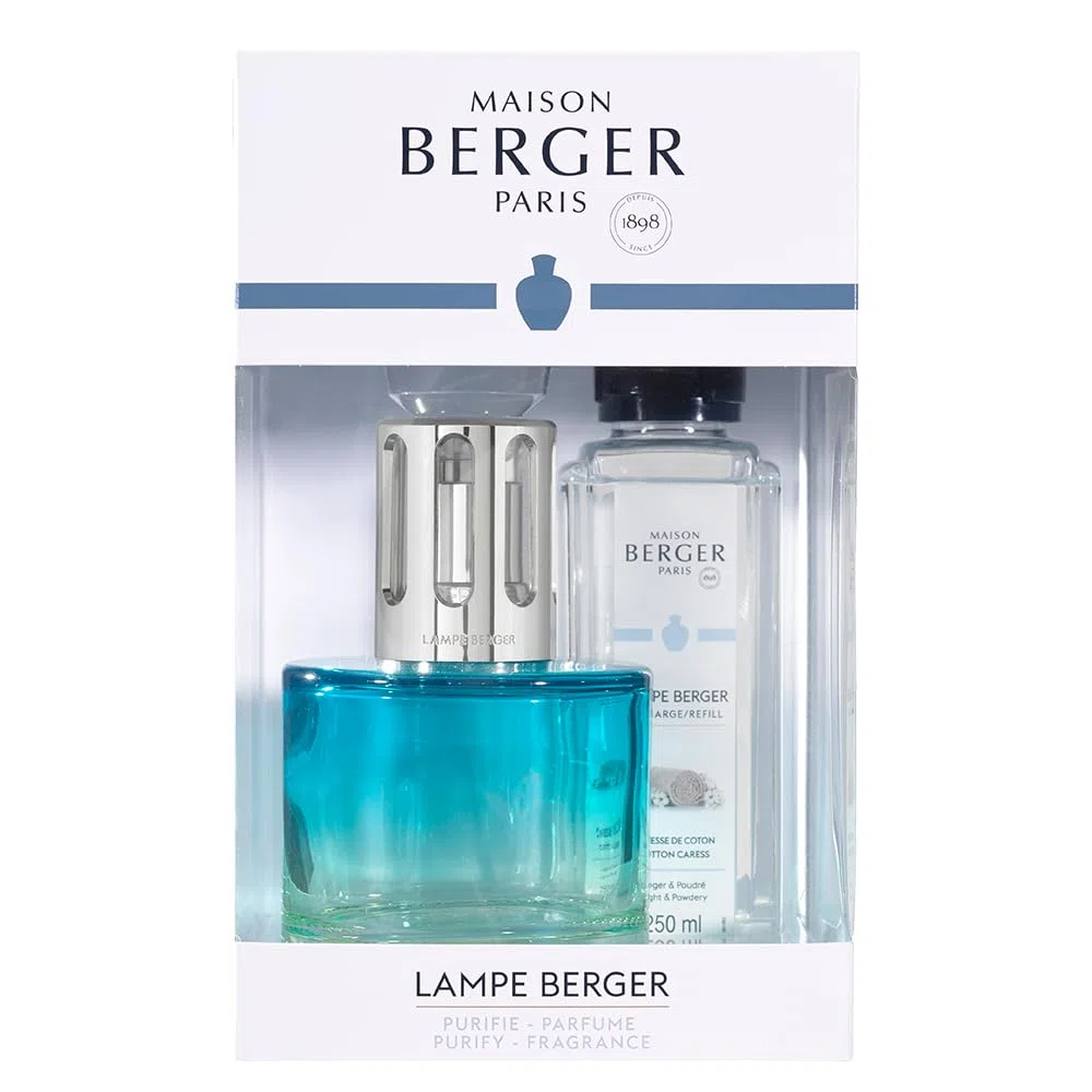 Blue Pure Lamp Berger, confezione regalo