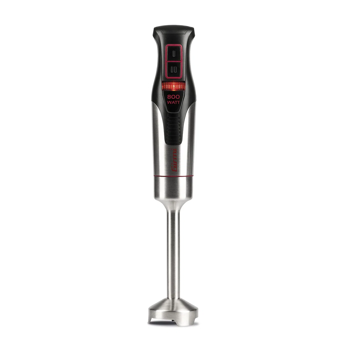 Girmi MX39 Frullatore a Immersione con Kit, 800 Watt, 4 Lame, Fusto 19 cm