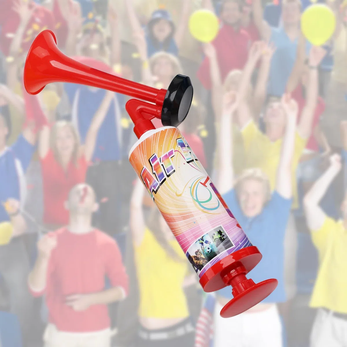 FARBIN Air Horn, pompa per fanfara, in metallo, classica Air Horns, tromba, Airhorn