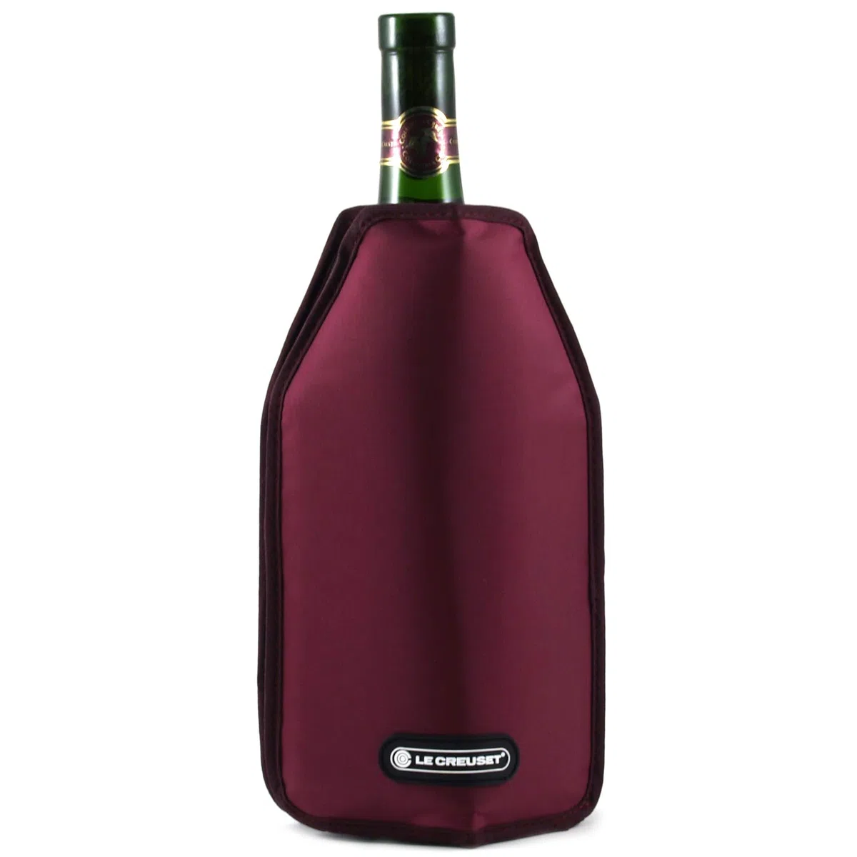 Le Creuset Rinfresca Vino WA-126 Borsa Termica per Bottiglie di Vino o di Champagne, Tessuto Idrorepellente, Borgogna, 59142015206068