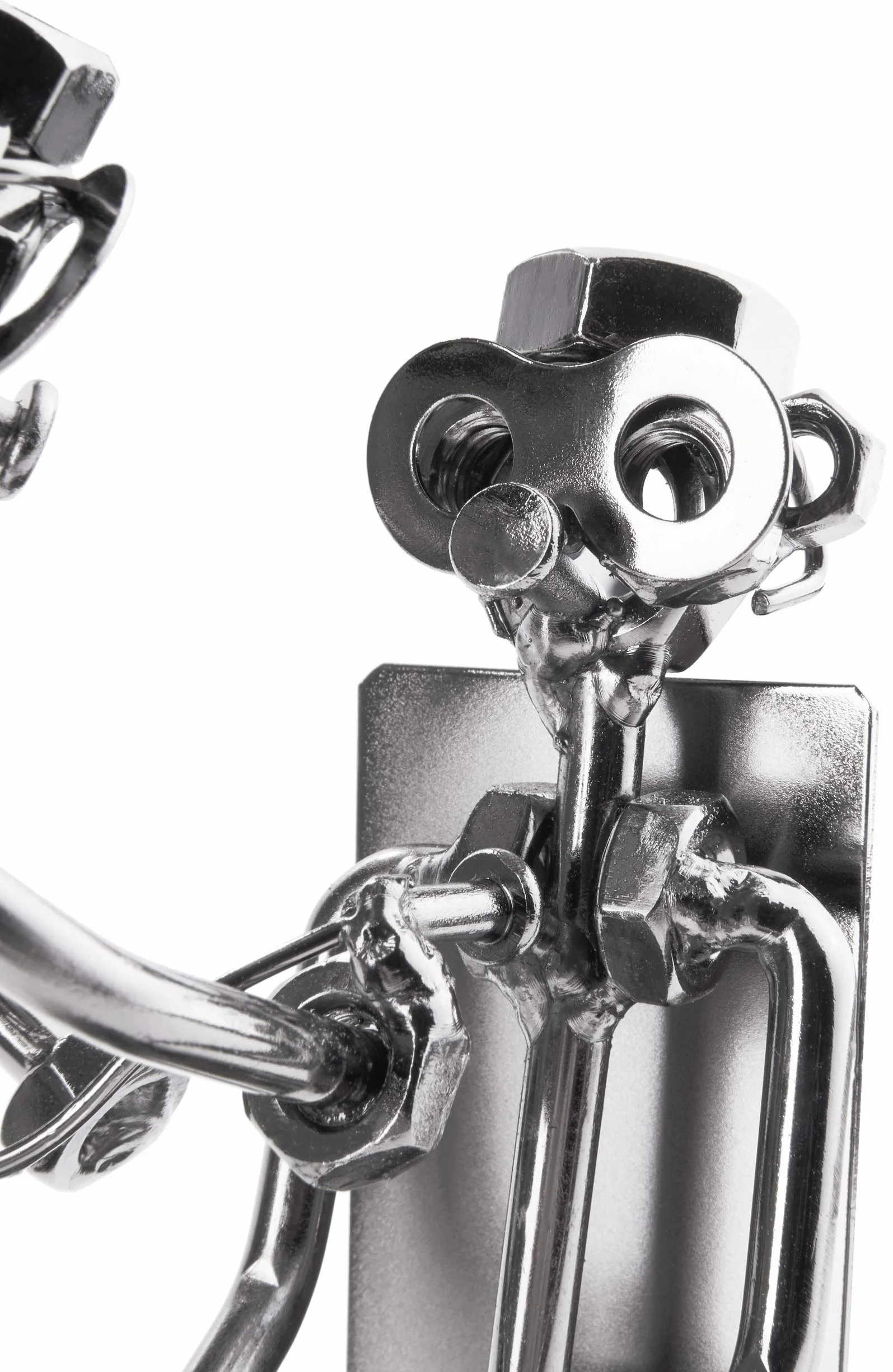 Brubaker Vite Uomo Doctor With Patient Stethoscope - Figura d'acciaio fatta a mano Uomo di metallo - Idea regalo figura in metallo per Medici Generici - Regalo per i medici