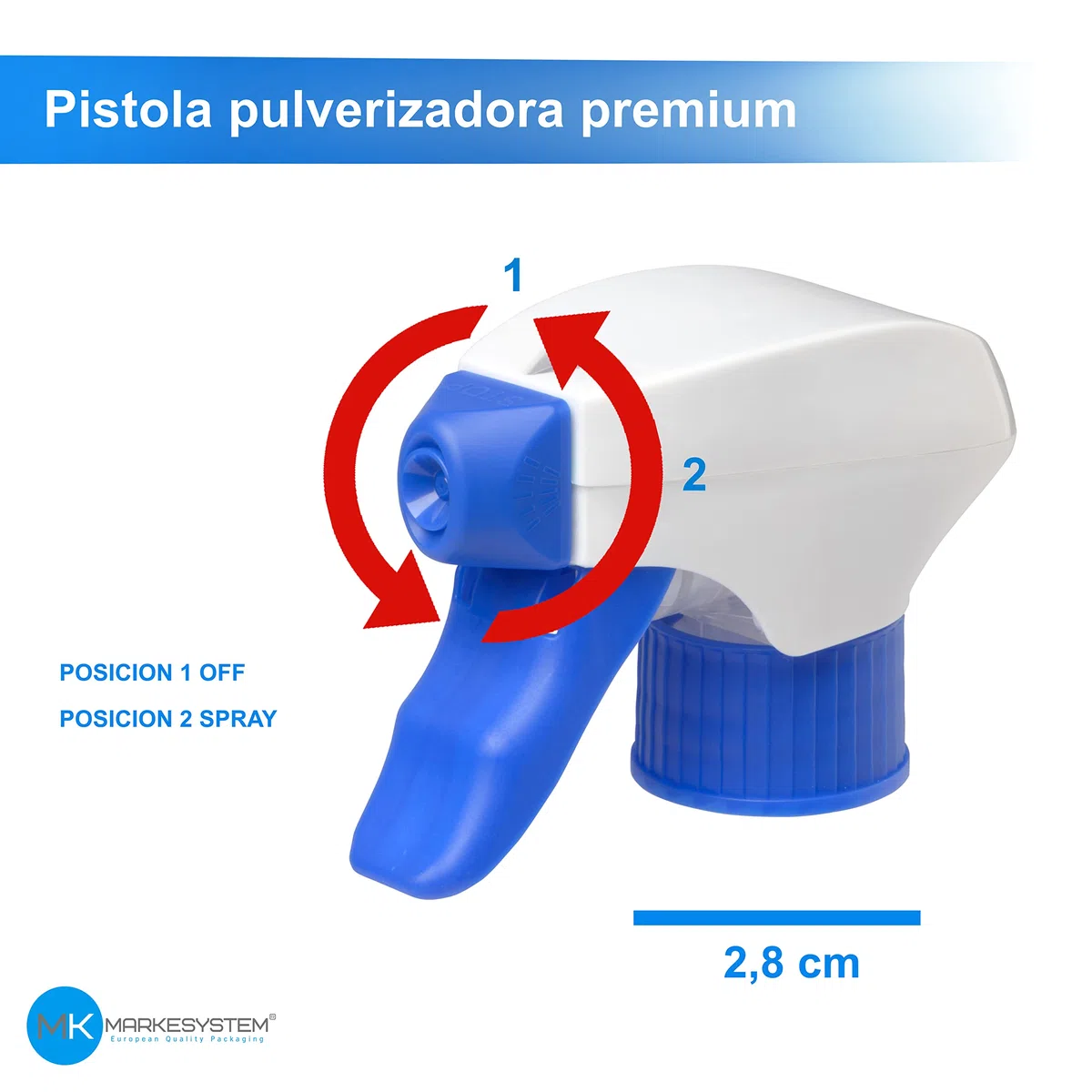 Flacone di plastica spray vuota da 750 ml (5 unità) Traslucido e riciclabile HPDE - casa e professionale - Pistola per prodotti chimici, liquidi, alcolici ecc.