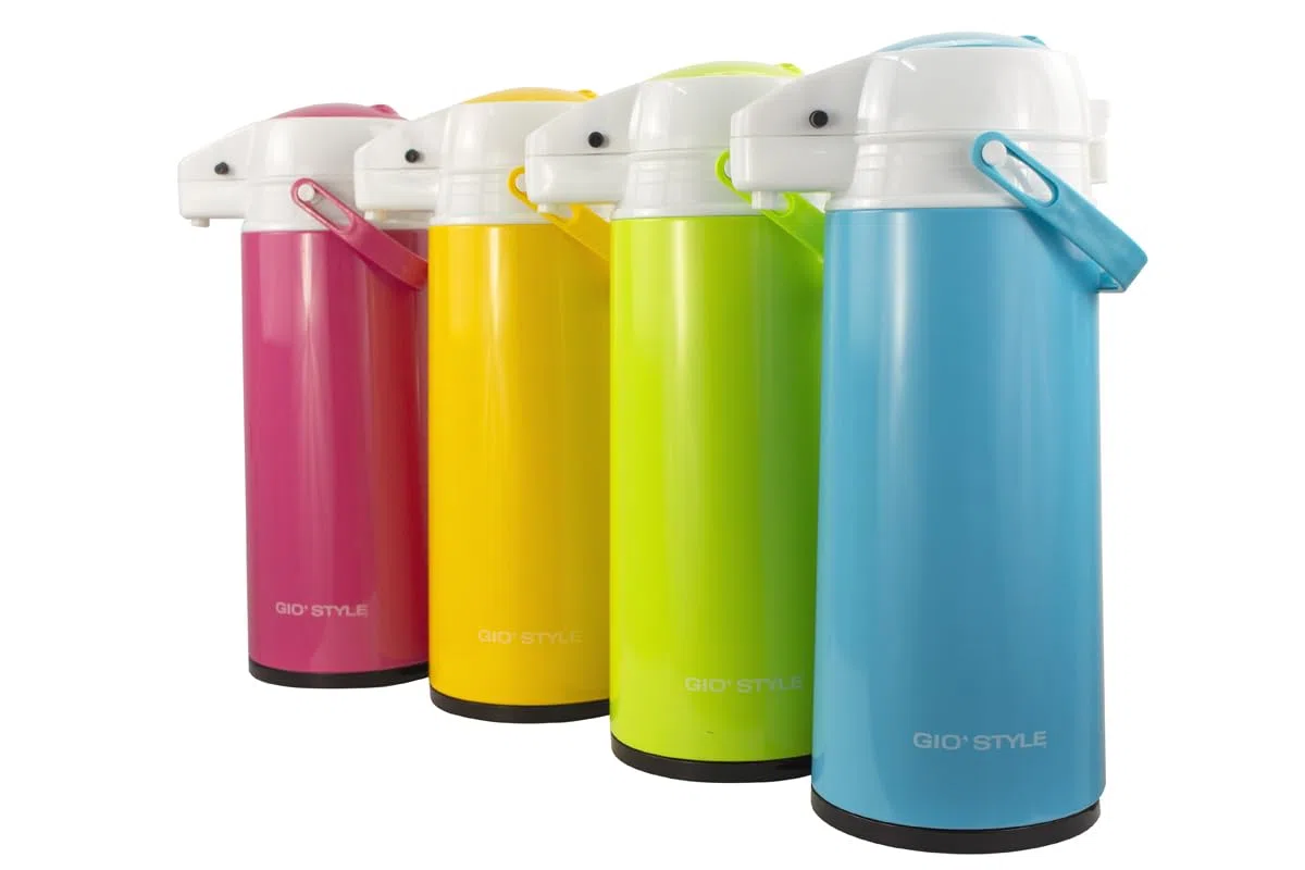 Dispenser Termico Parrot | 1,9 LT | Interno in Vetro | Colori Assortiti