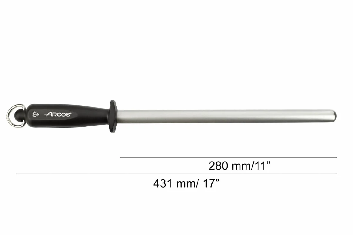 Bögen 279200 Chaira, Edelstahl, Schwarz, 280 mm