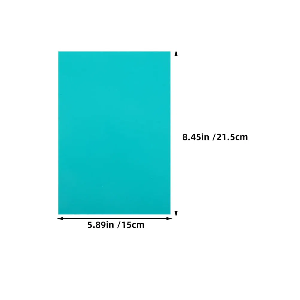 3 Pezzi Gomma per Incidere Stampini, Lastra in PVC per Intaglio e Stampa, Kit per Timbri Fai da Te, Facile da Usare per Principianti, Arte e Creatività per Bambini e Adulti (A5)