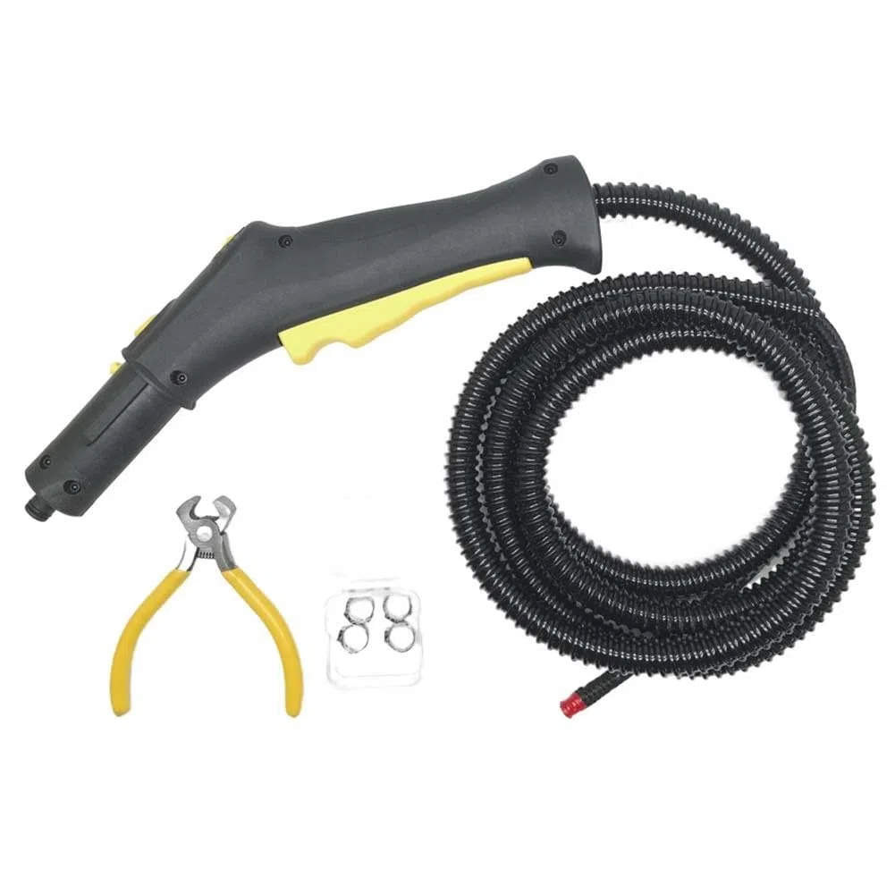 EasyByMall Karcher Tubo di ricambio per pulitore a vapore per modelli SC1, SC2, SC3, SC4 e CTK10 - 4.322-048.3/43220483, tubo flessibile resistente con maniglia di controllo dell'interruttore del