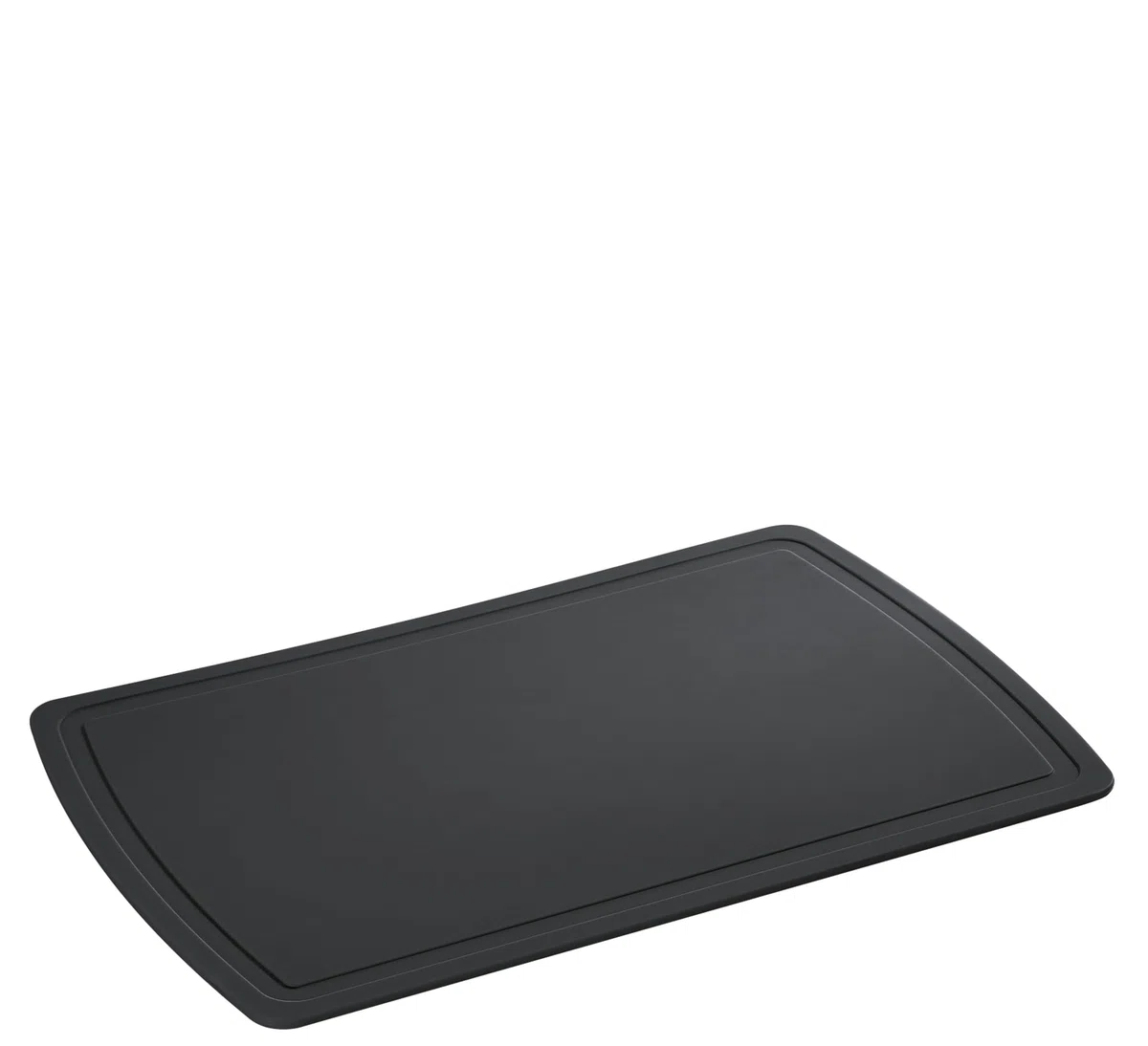 Zassenhaus Premium Line - Tappetino da taglio in poliuretano, nero, 42 x 27,5 cm, flessibile, indeformabile, resistente a temperature fino a 150 °C, robusto per qualsiasi lavoro in cucina, lavabile in