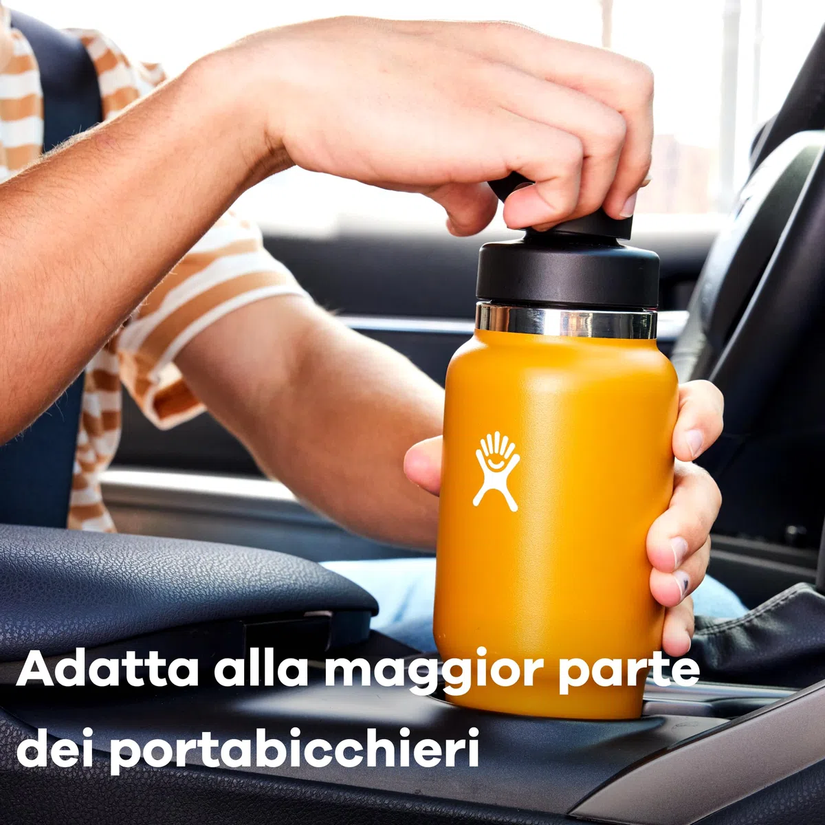 HYDRO FLASK - Travel Bottle 946 ml (32 oz) - Bottiglia in acciaio inossidabile isolata con TempShield e tappo a cannuccia Flex a prova di perdite - Aloe