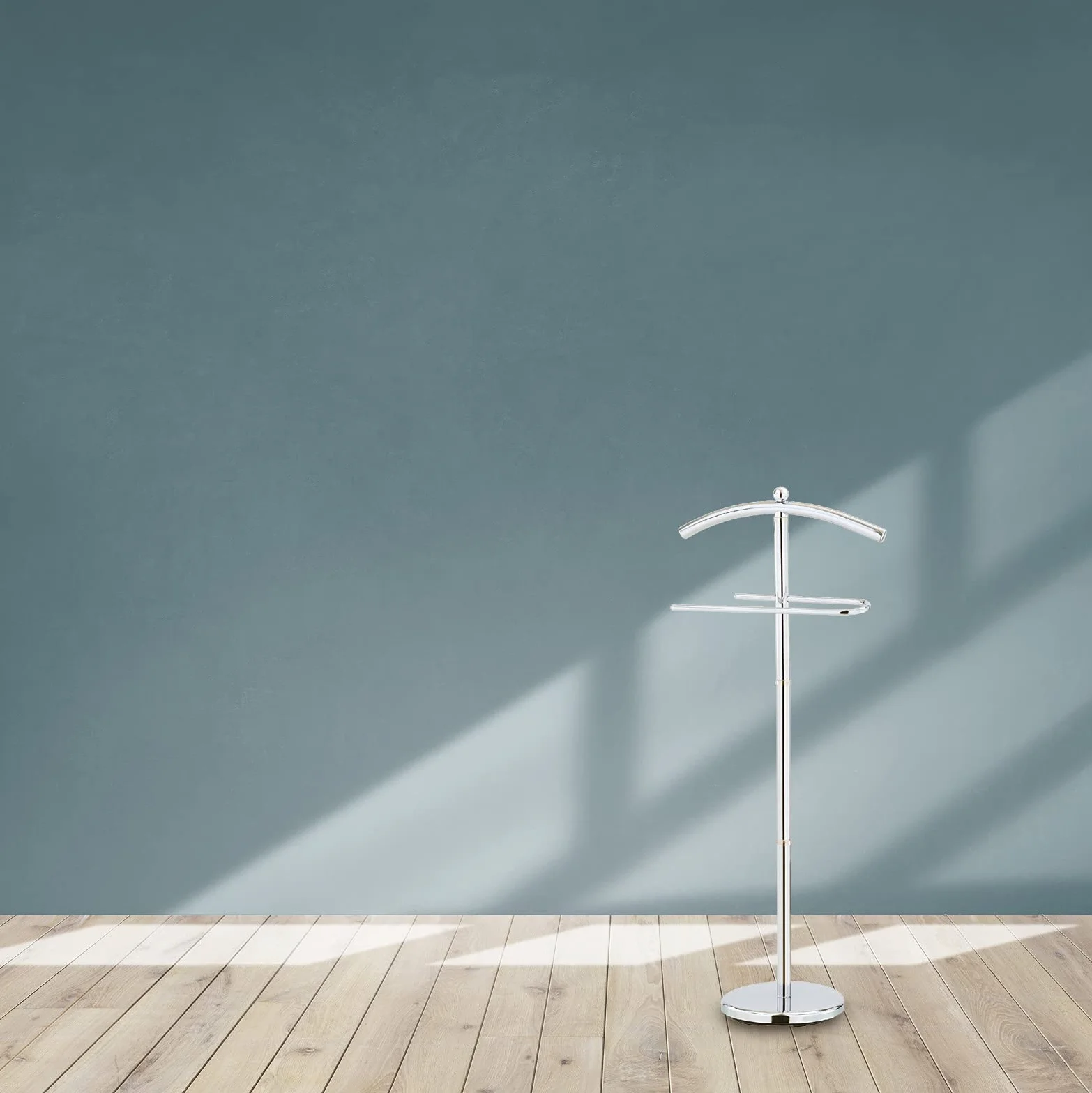 M-Home - Appendiabiti di Design, Cromato, 43 x 25 x 109 cm