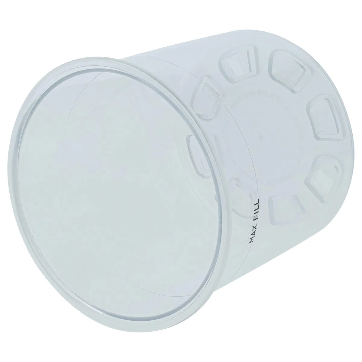 vhbw 4x contenitore 473 ml compatibile con Ninja CREAMI NC301, NC300EU, NC300 gelatiera - vasetto con coperchio, senza BPA, lavabile in lavastoviglie
