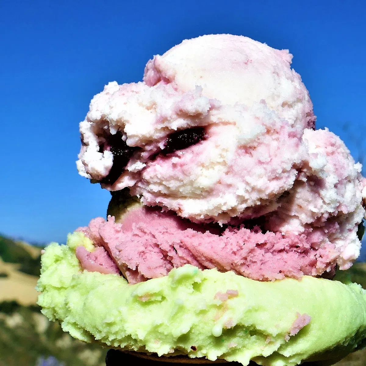 Kerafactum 6 bicchieri da gelato | rotondo | per dessert, Ø 9 cm | Ciotola per servire il gelato in acciaio inox | Ice Cream Bowl
