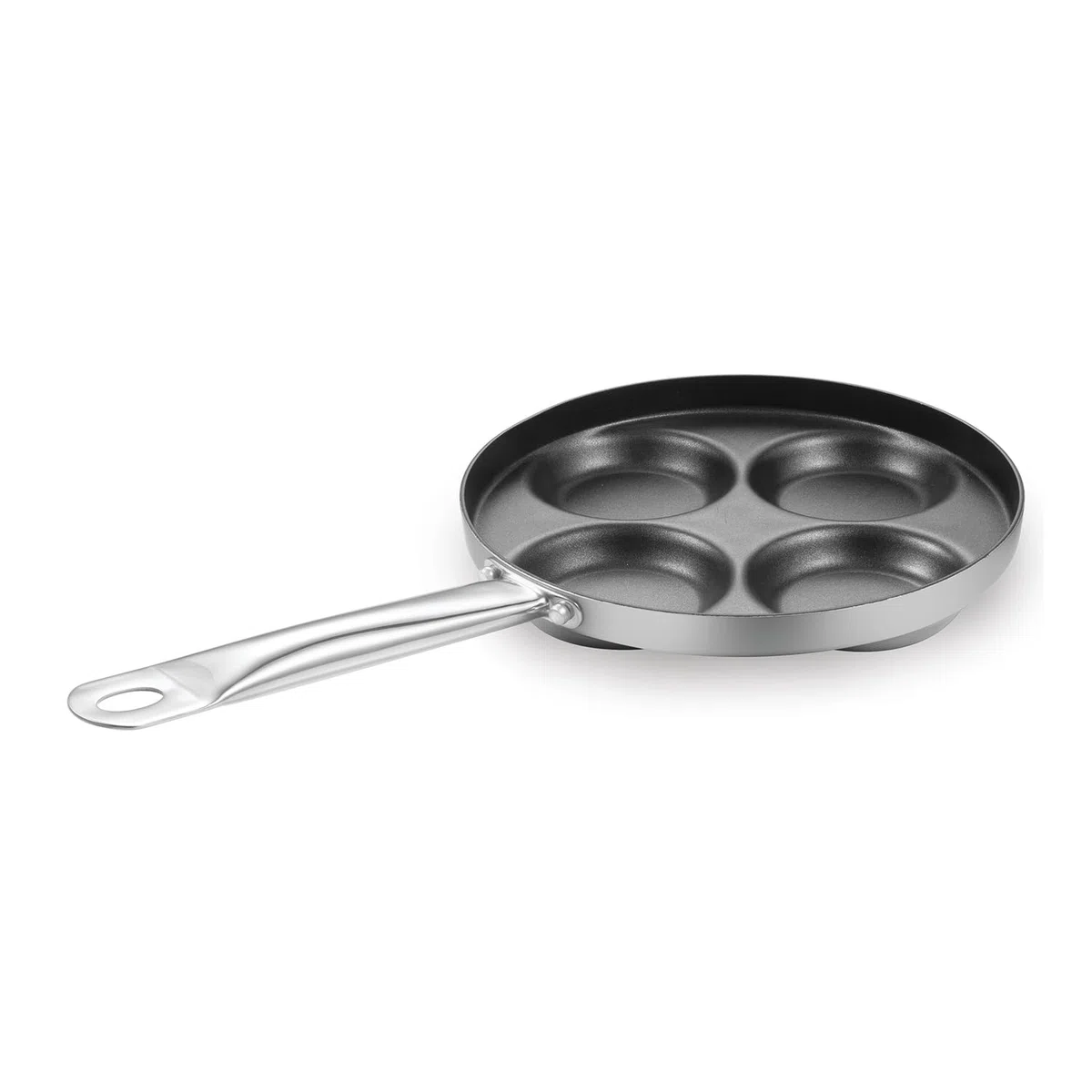 Tescoma 606952 Padella 4 cerchi, anche per induzione ø 24 cm, fori 9 cm.