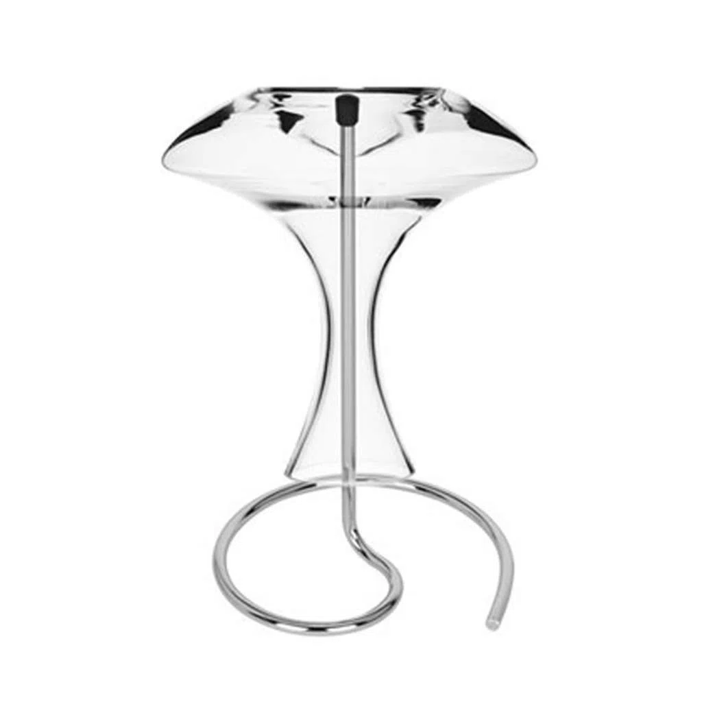 scolapiatti per decanter, in acciaio inox, 30 x 16 cm