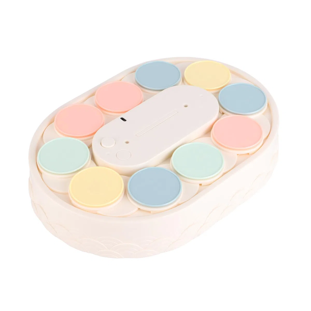 Alomejor Macchina Rotativa per Sushi Comodo Piatto Girevole Automatico per Esposizione di Dessert e Cupcake Stabile e Sicuro per la Casa e i Negozi Materiale ABS per Uso Alimentare