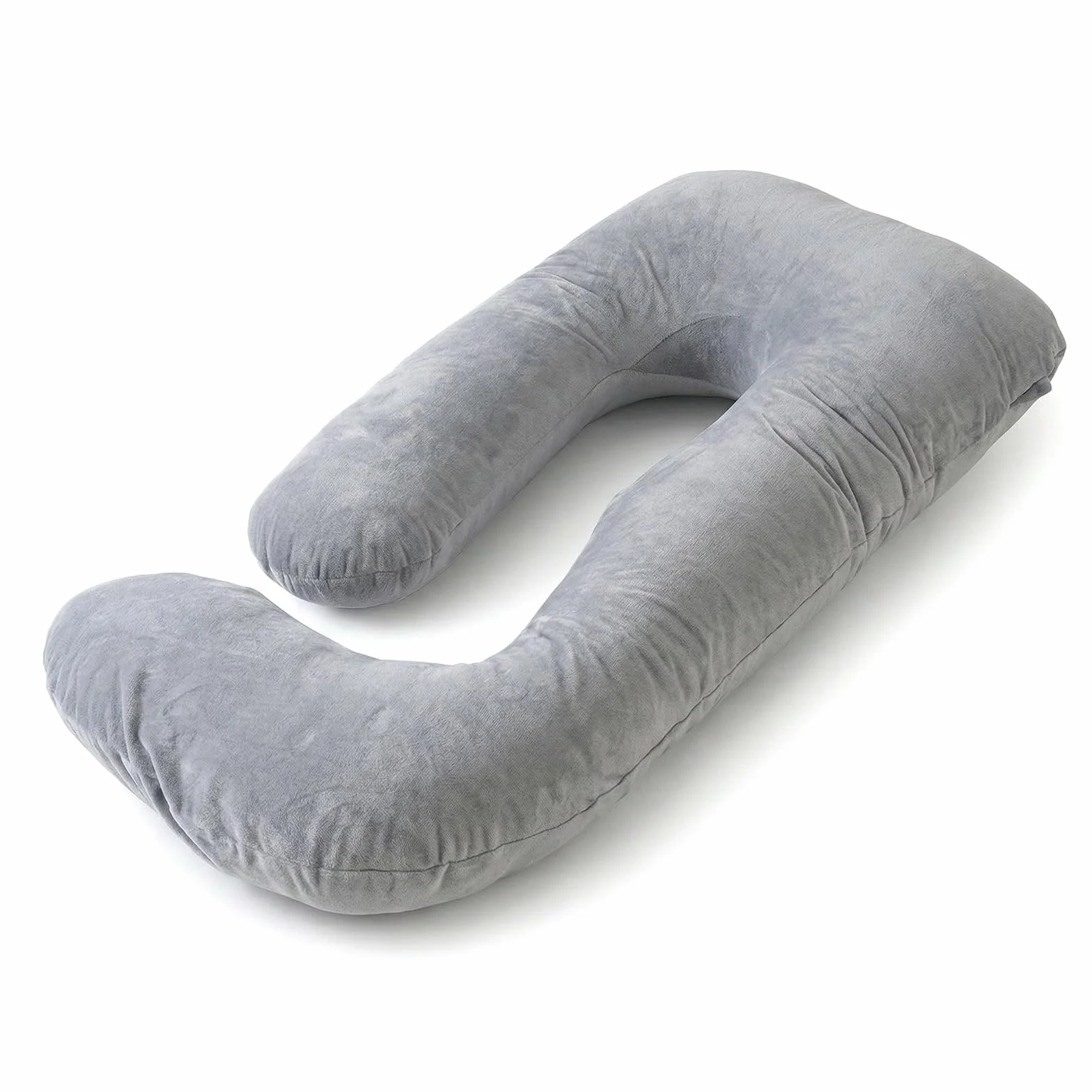 COSYLAND Cuscino Gravidanza per Dormire 2-in-1, Cuscino Allattamento e Gravidanza Salva-spazio, Supporto Ergonomico Schiena e Pancia, Federa Sfoderabile e Lavabile