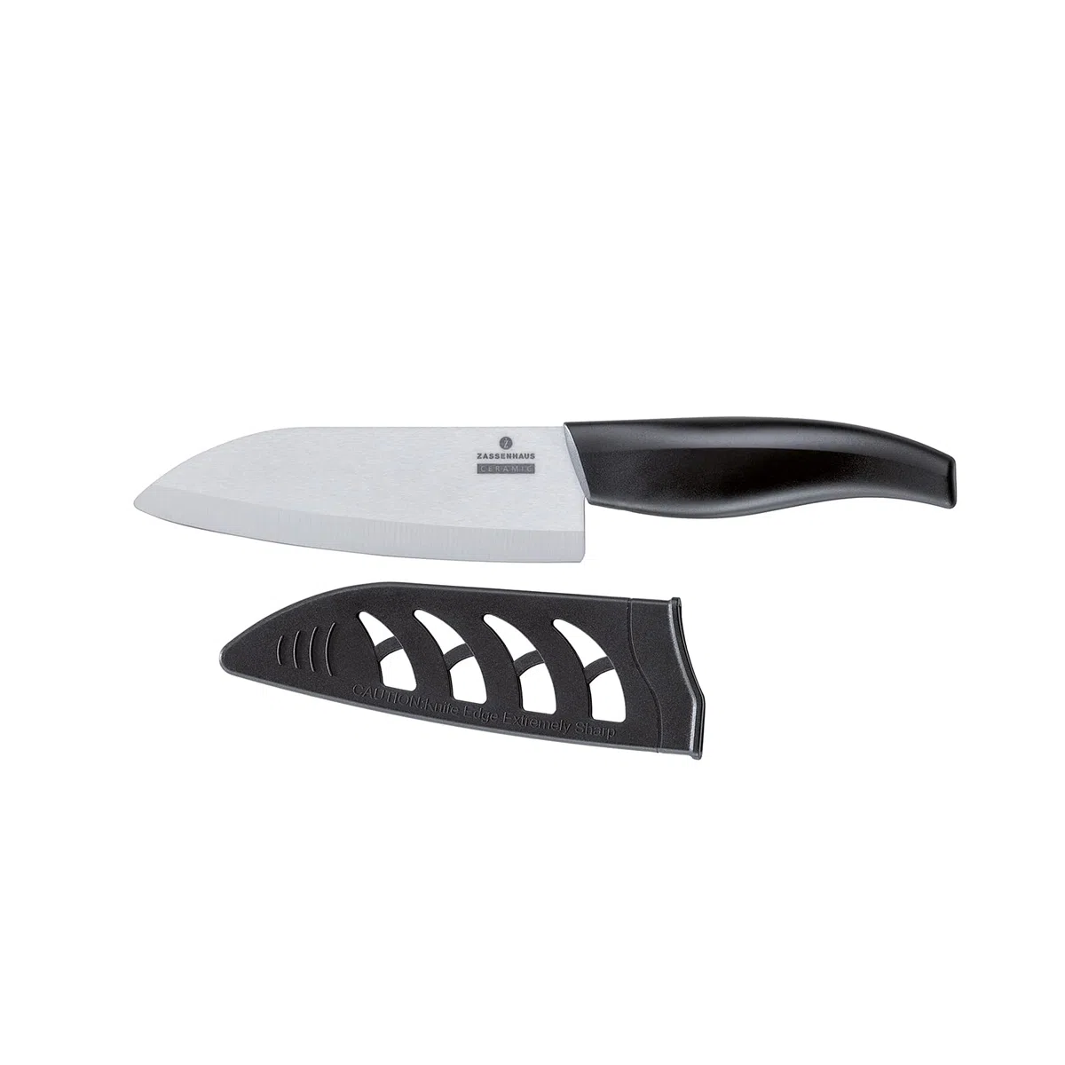 Zassenhaus KP0000070255 CeraPlus - Coltello Santoku in plastica