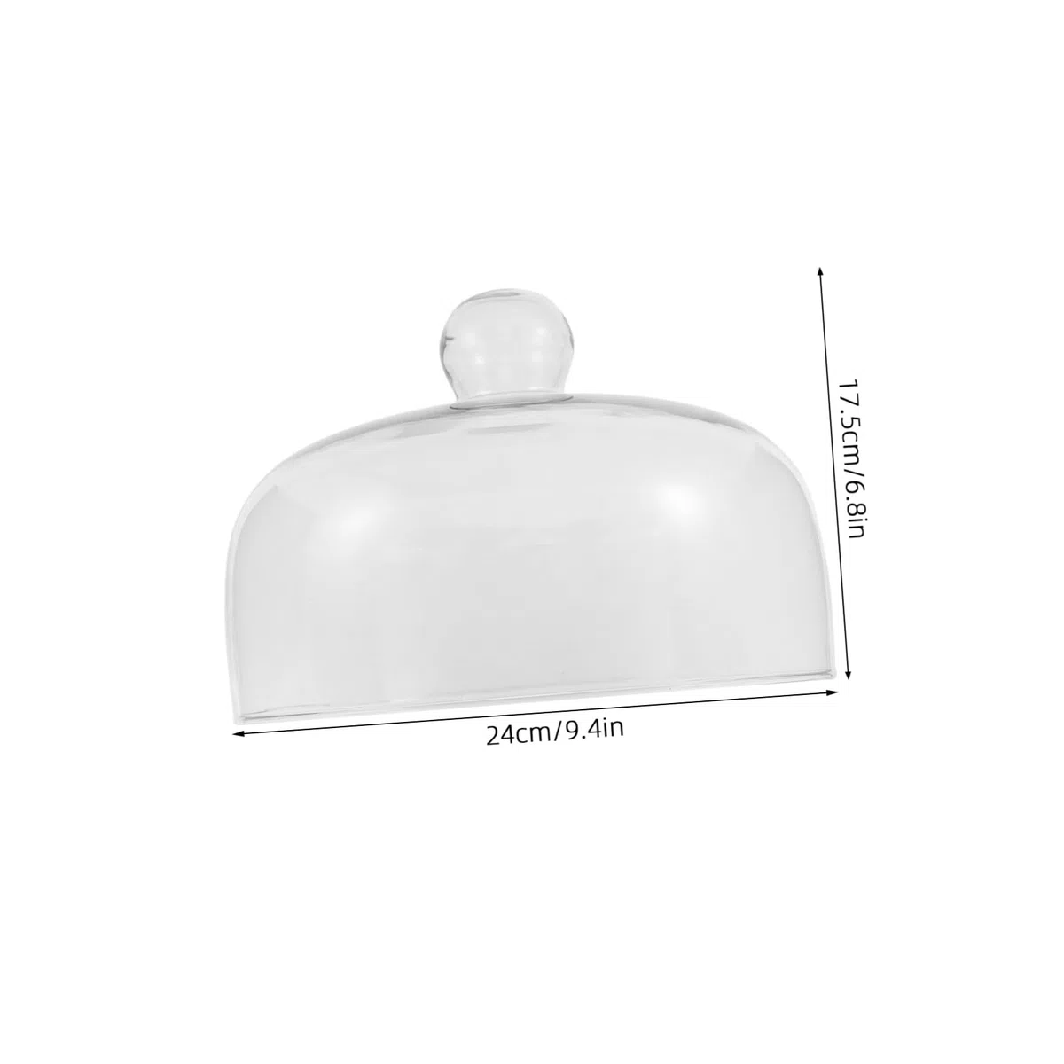 Cabilock Coperchio in Vetro Trasparente per Microonde da Protezione Antischizzi per Alimenti Resistente alle Alte Temperature Coperchio per Forno Microonde