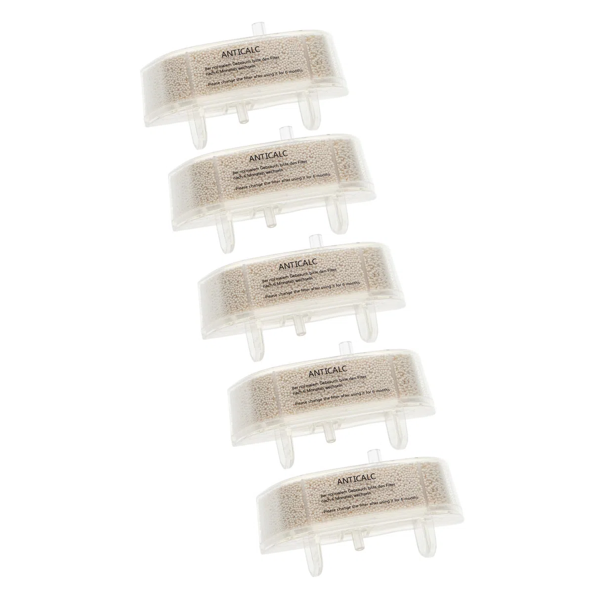 vhbw 5x Filtro anti-calcare sostituisce Rowenta ZR006501 per pulitore a vapore