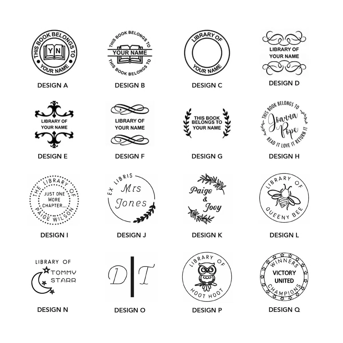 Pinze per Goffratura Personalizzata il libri (Ex Libris). Personalizzare Tondo Motivo. Creare il tuo timbro a secco. Tondo 38mm.
