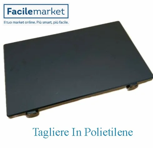 MCM service srl Tagliere in polietilene 40x30x2 Nero Made in Italy