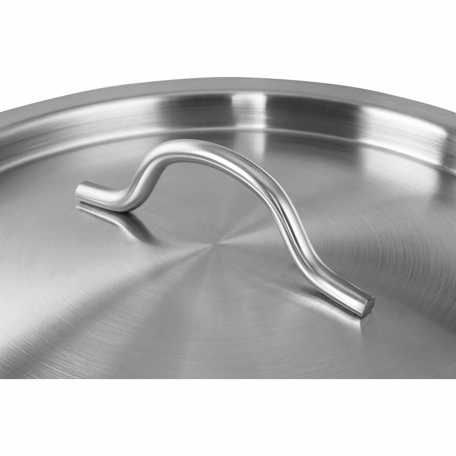 Royal Catering Pentola Per Induzione Pentola Acciaio Inox RCST-12E3 (Acciaio Inox, 12 L, Fondo 3,8 mm)