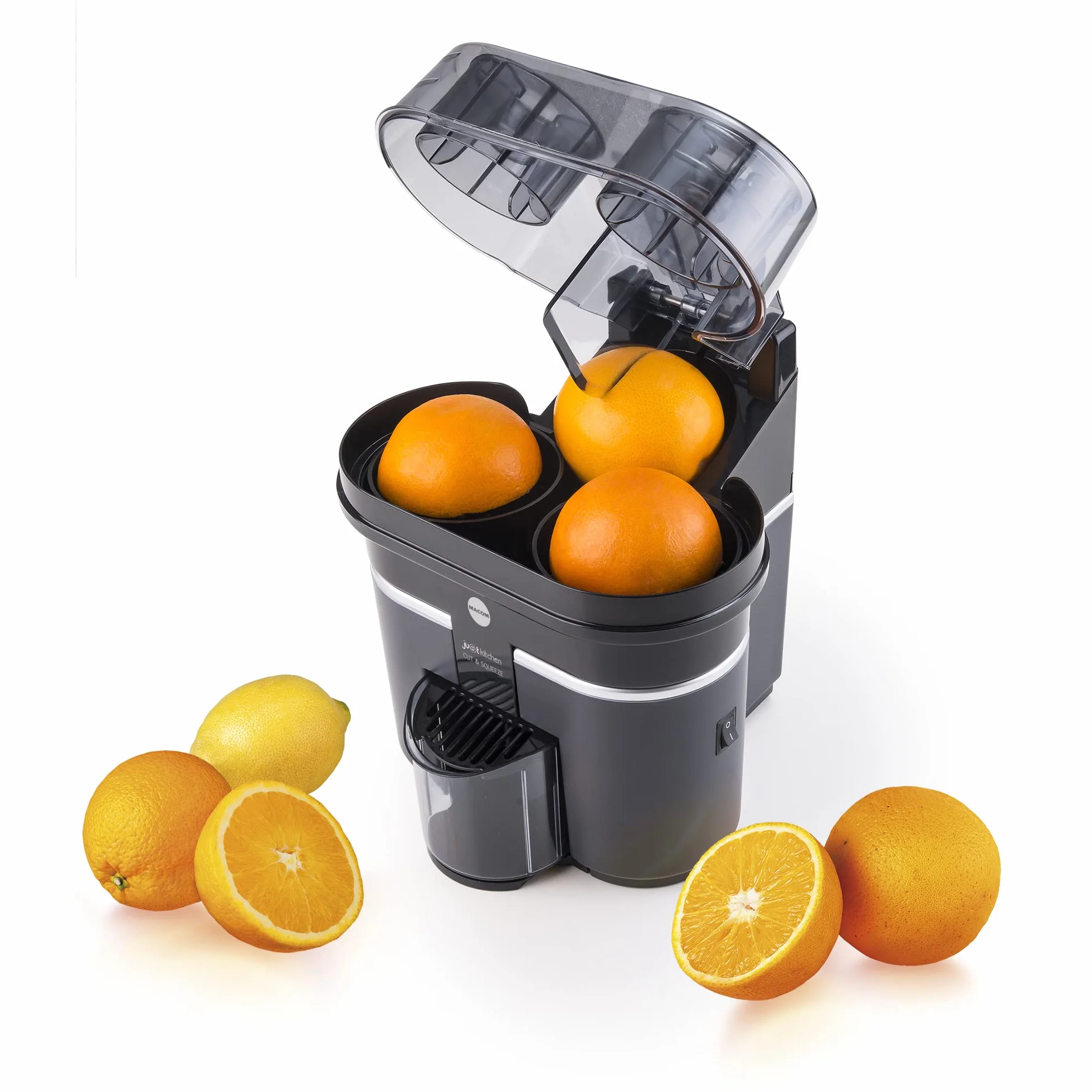 MACOM Just Kitchen 853A Cut & Squeeze Spremiagrumi Elettrico