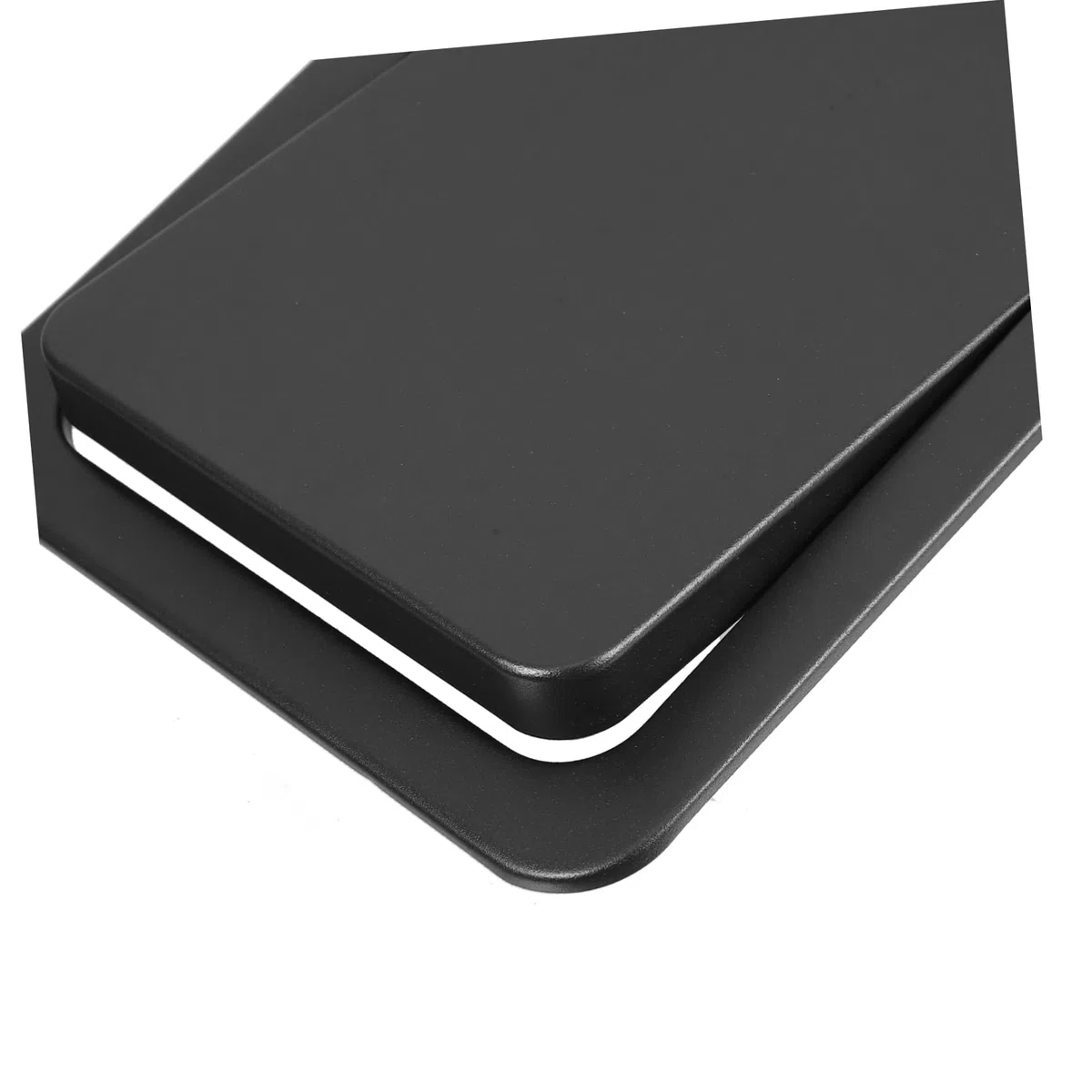 MAGICLULU Coperchio per Pattumiera Sottolavello in Acciaio Inossidabile, Design a Ribaltina, per Cucina e Bagno, Accessorio