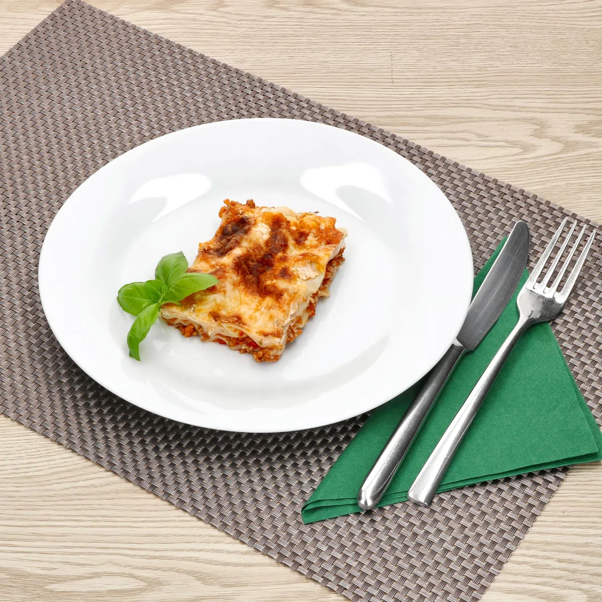MamboCat Tommy - Set di 6 Piatti Piani, Ø 24 cm, in Porcellana Bianca per 6 Persone, Grandi per Pasti Principali, Grigliate & Co. I per Colazione, Pranzo, Caffè e Pane