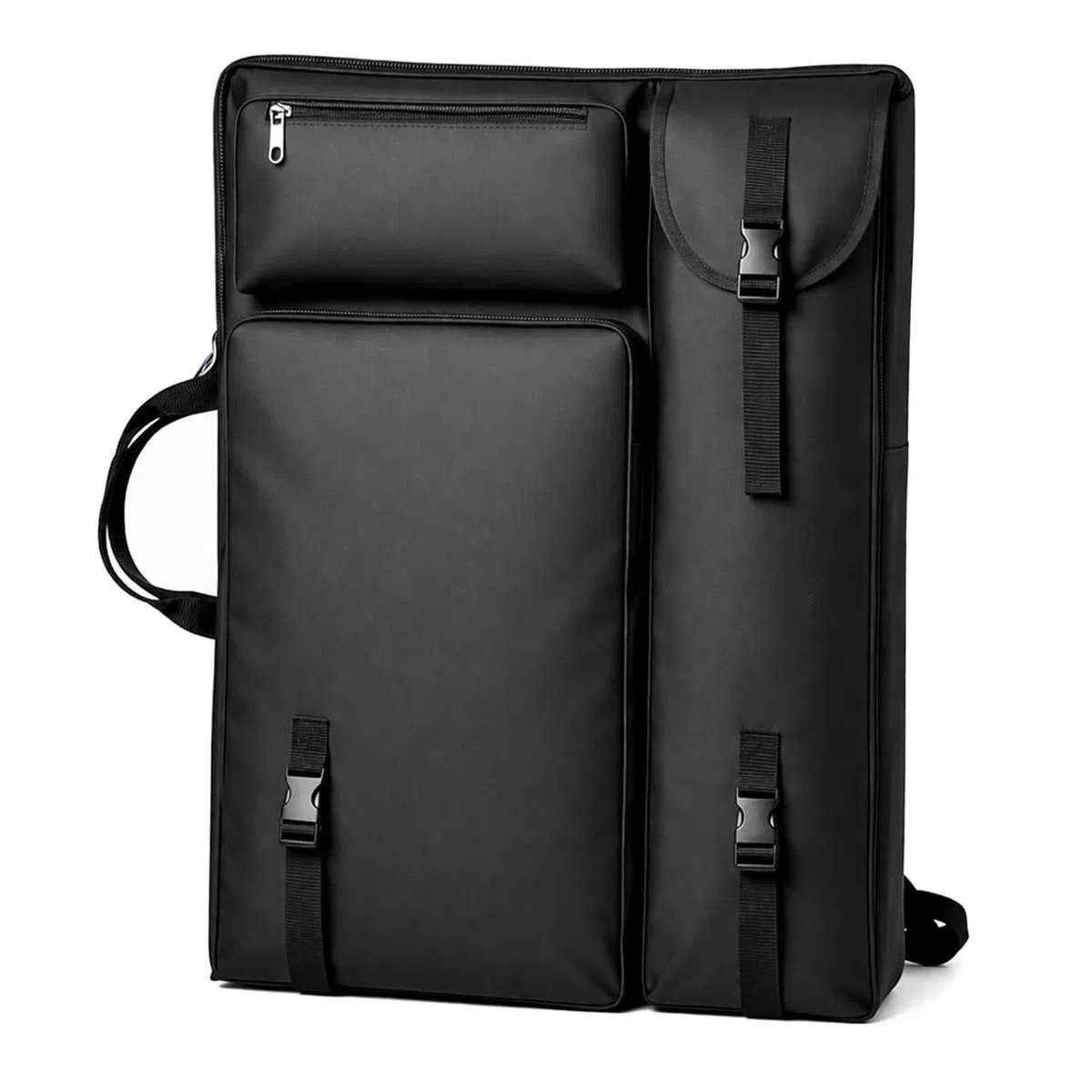 YMTECH Zaino impermeabile grande per artisti – Borsa portadisegni multiuso con scomparti per tele, fogli A2/A3, perfetta per scuola d’arte e viaggio