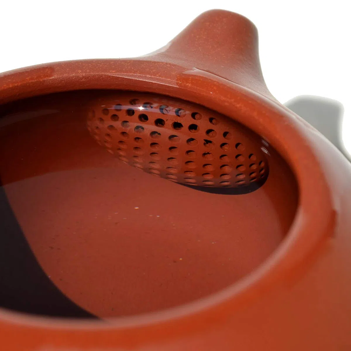 Teiera cinese Yixing originale DaHongPao Clay Red Xishi Pot filtro a sfera (240 ml)