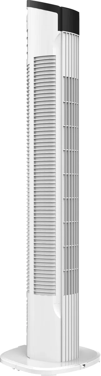 Megashopitalia Ventilatore a Torre 50Watt con Pannello Touch 3 Modalità 3 Velocità Telecomando (Bianco)
