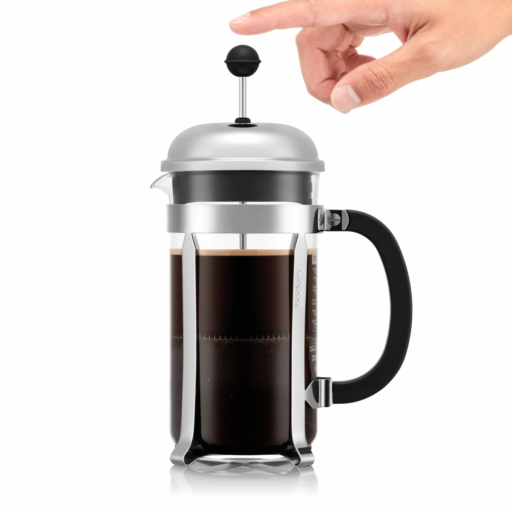 Bodum Chambord - french presses (lucido, Chrome, Transparent)