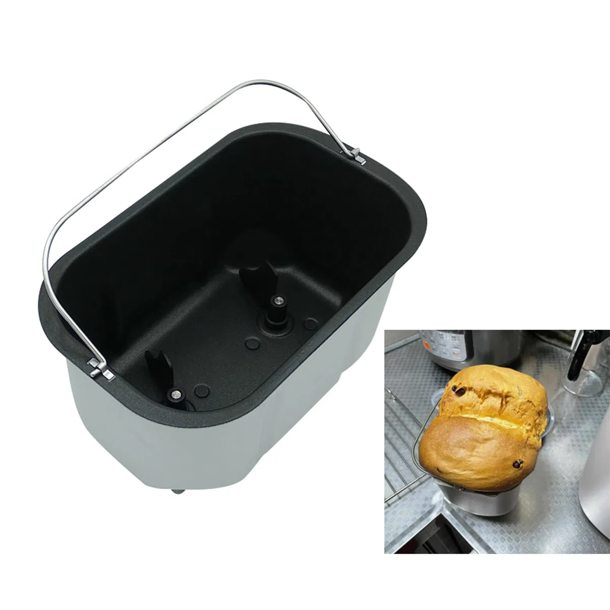 Secchio da forno per macchina del pane per uso domestico, per secchio di miscelazione BM1088/BM1288/BM1400