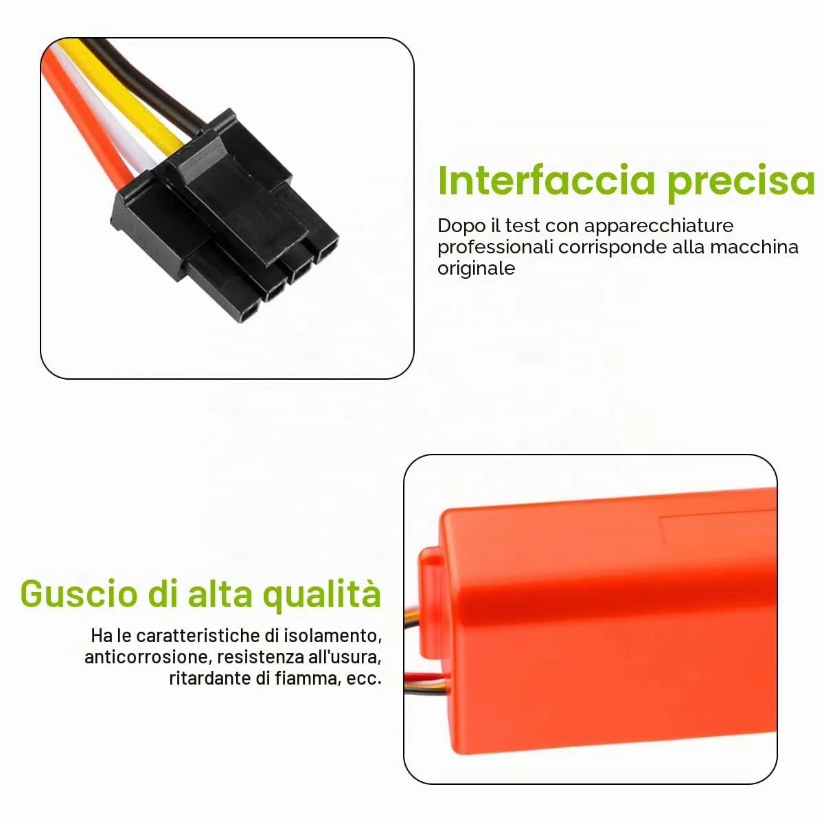 ENERGUP 14.4V 6500mAh Batteria di Ricambio per Xiaomi Mi Robot Mijia Roborock S5 S50 S51 Aspirapolvere