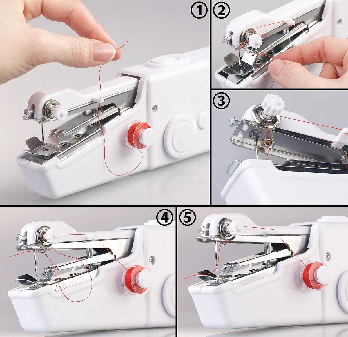 Pearl Basic Sewing Machines - Mini Macchina da Cucire: Mini Macchina da Cucire a Mano (Piccola, Piccola a Mano, Sew)