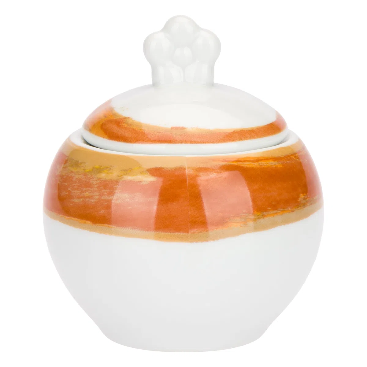 THUN - Set 2 Tazzine con piattino e Zuccheriera, Collezione Tulipani, /10,25 x 9,60H 370 cc