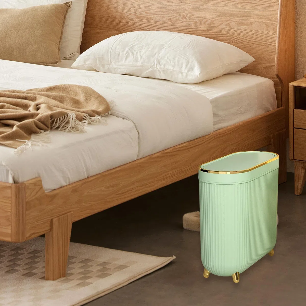 Pattumiera per il bagno, piccola pattumiera per WC, cestino per WC con coperchio, cestino per la casa, e il cestino per il bagno