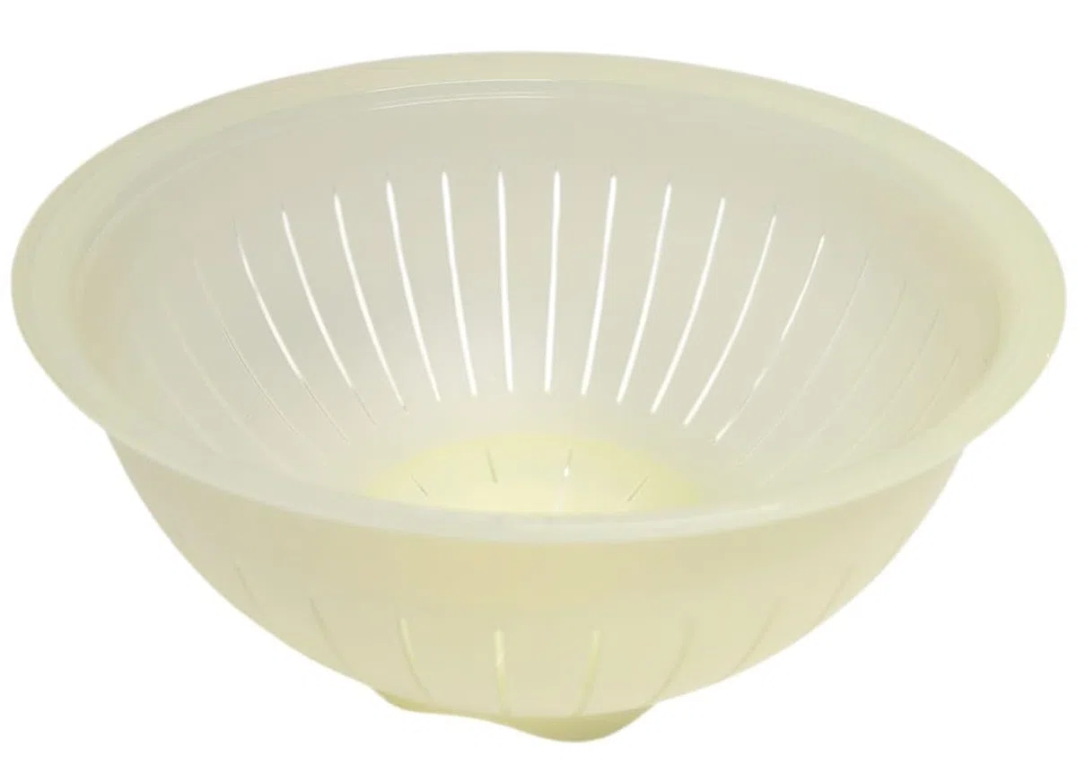 Tupperware Giovane Onda Colino 4,3 L Giallo Scolapiatti Servire
