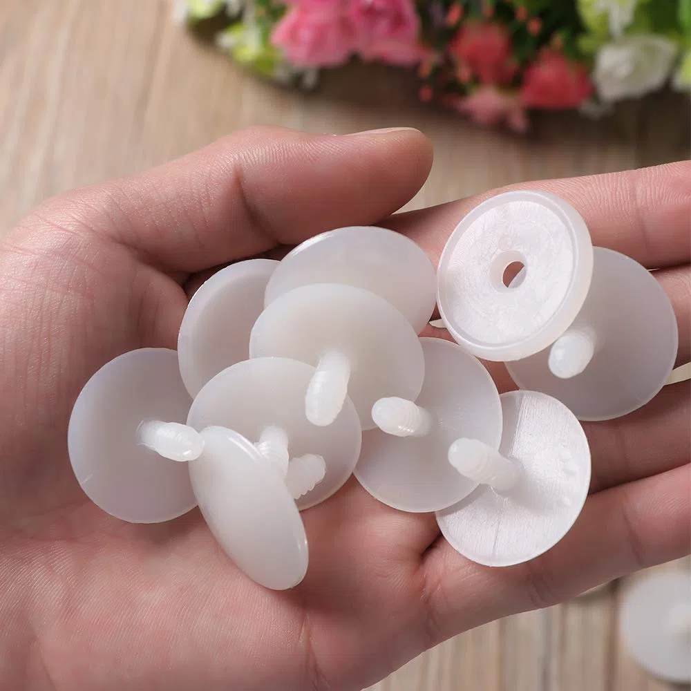 Giunti per Bambole,Bambole Articolazioni in plastica, 120 Pezzi per Giunti per Bambole Accessori per Scheletro in plastica per Giocattoli Orsacchiotto Che Fanno Artigianato Fai-da-Te