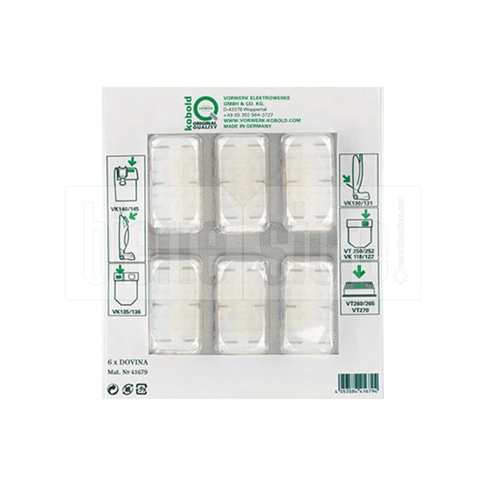 Sacchetti e Profumini Folletto Vk 140 E Vk 150, Originali Vorwerk