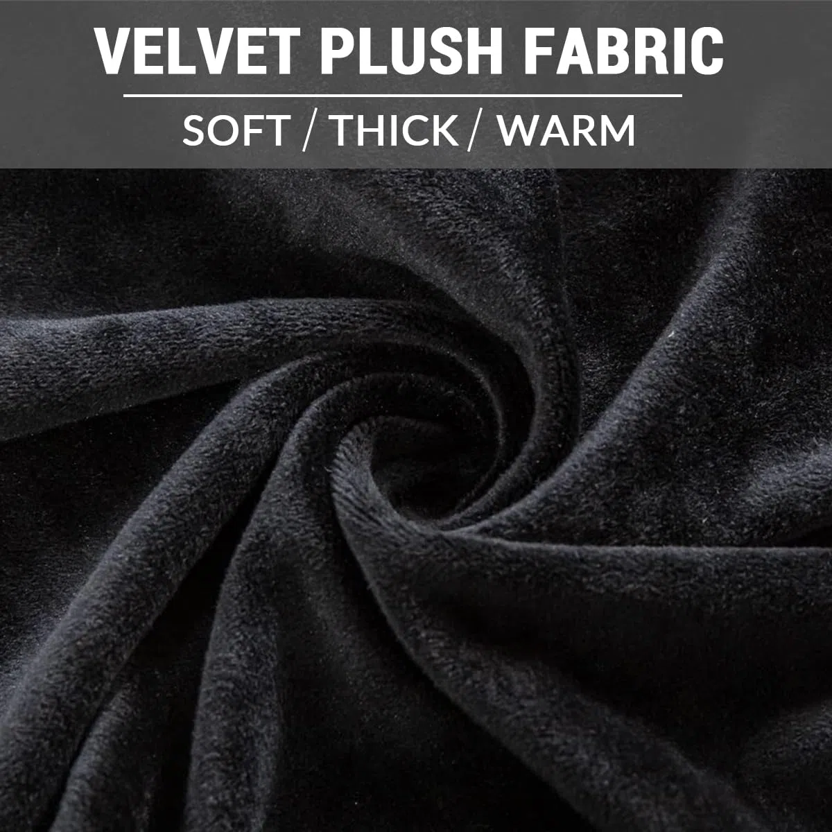 Highdi Coprisedia Elasticizzati con Schienale 6 pezzi, Velluto Coprisedie con Schienale Elasticizzato Lavabile Negro Pavone Coprisedia Ufficio Universali Lavabili,Vestisedia per Casa Cucina