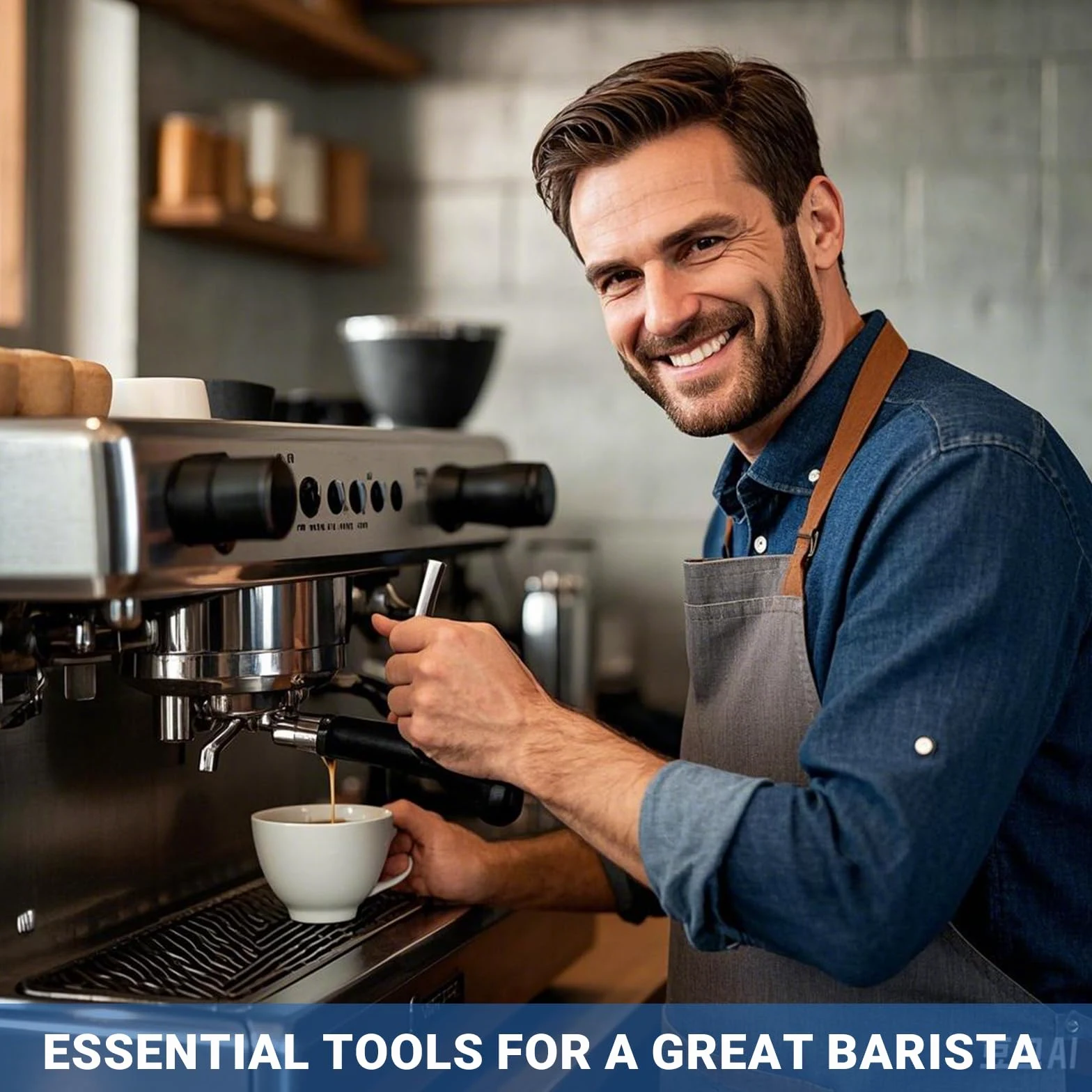 Pressino e distributore per caffè espresso da 51 mm, livellatore per caffè a doppia testa compatibile con portafiltro da 51 mm, pressini per caffè espresso staccabili a profondità regolabile