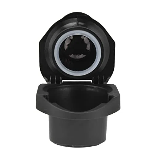 Adattatore Riutilizzabile per Capsule di Caffè, Convertitore per Macchina da Caffè, PP, 78x64x41mm, Include Pennello e Cucchiaio