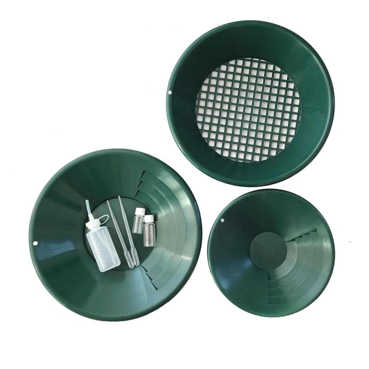 Euro-Gold EMPOTEC Gold Pan Kit Batee Ricerca Oro Pans Setaccio Accessori