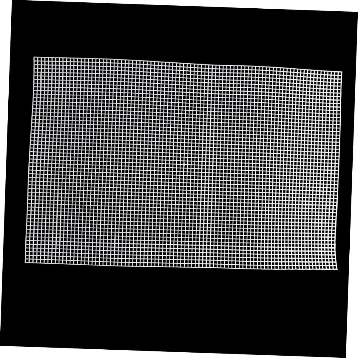 Rete Plastica Resistente e Versatile 10 Pezzi per Ricamo a Punto Croce Bianca Maglia Piccola Tagliabile, per Progetti DIY Lana