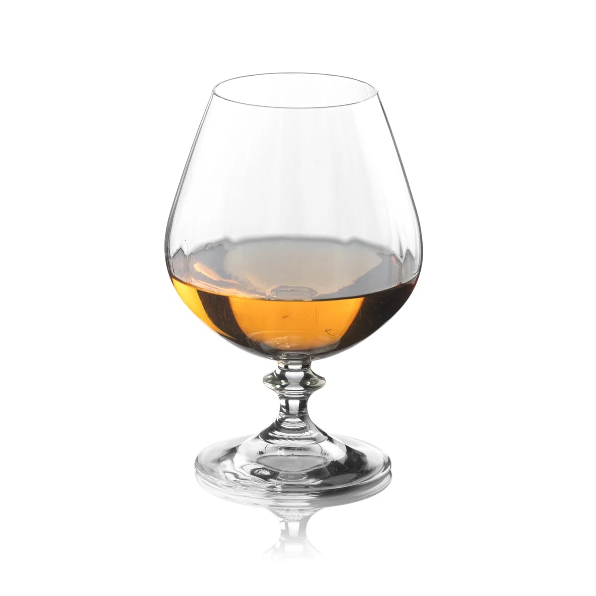 DIAMANTE Mirage - Set di 2 Bicchieri Cognac da Brandy, Effetto Ottico
