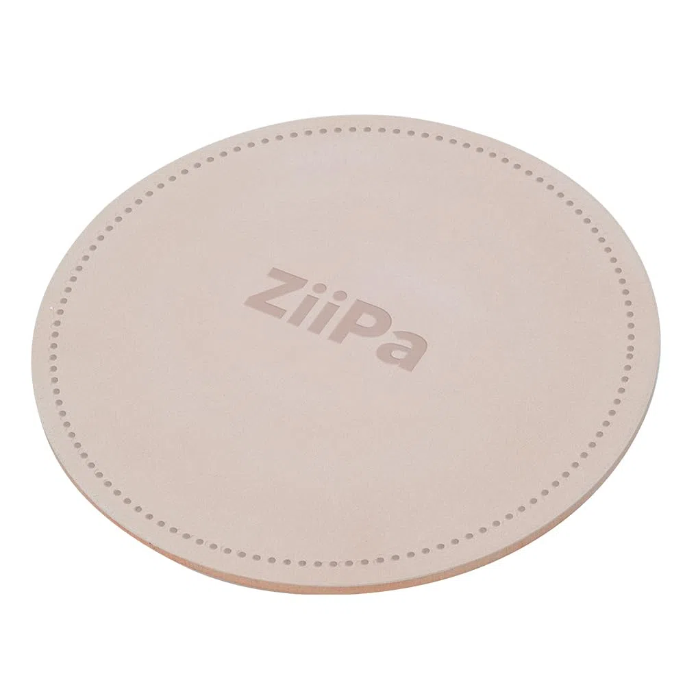 ZiiPa • Pietra per pizza POPPA Ø 31,5 cm • Cordierite refrattaria ad alte prestazioni • Cottura croccante e omogenea • Per Forni Piana a Pellet & Gas • Compatibile Forno Tradizionale