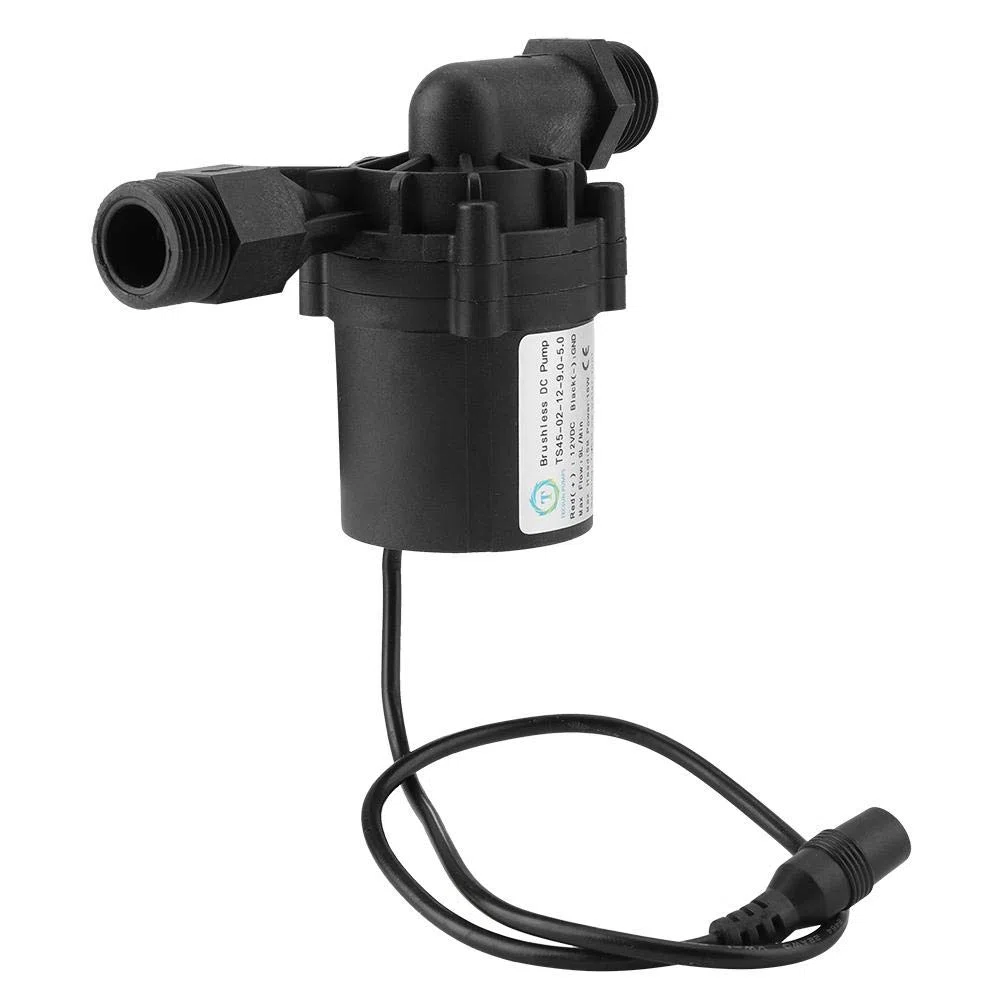 Zerodis Birra Pompa di Birra DC 12V 18W Homebrew Pump Circulation Pompe per Birra per Case(Without Connector)